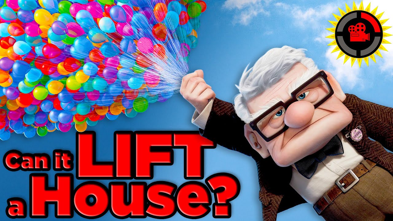 Film Theory: Pixar's Up, How Many Balloons Does It Take To Lift A House?
