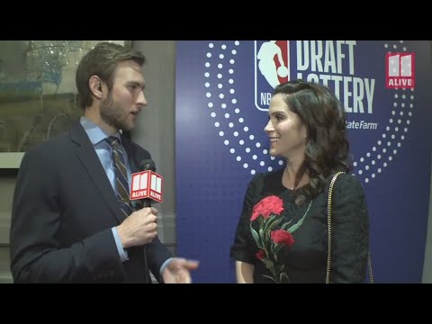 Atlanta Hawks owner Jami Gertz talks the NBA draft lottery with 11Alive Sports