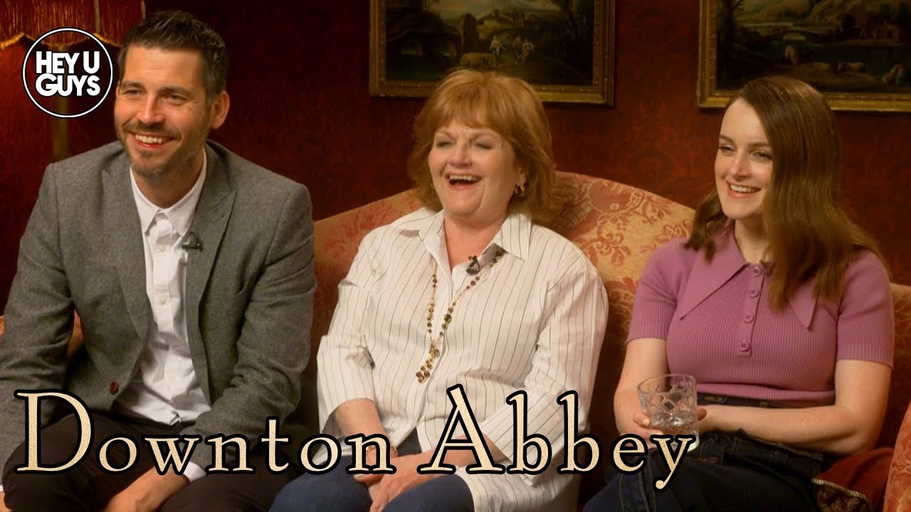 Robert James-Collier, Sophie McShera, & Lesley Nicol on Downton Abbey Movie