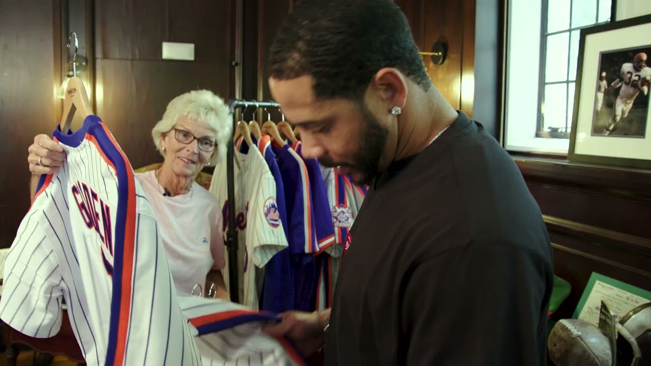 Tommy Pham Goes Behind the Scenes at Mitchell & Ness Headquarters