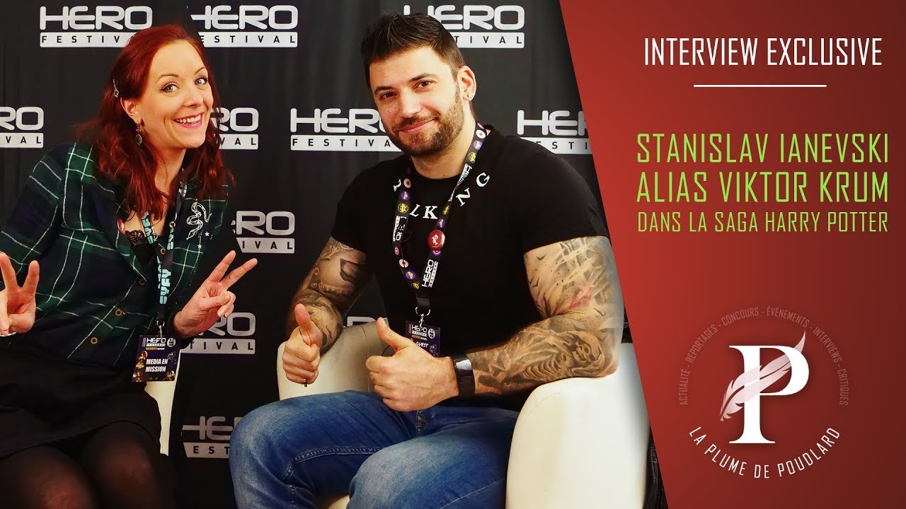 Interview exclusive : Stanislav Ianevski  alias Viktor Krum (Harry Potter saga)