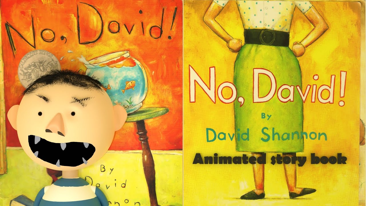 NO, DAVID! By David Shannon, Animated storybook!