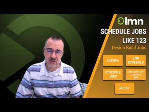 LMN Schedule Design Build Virtual Training