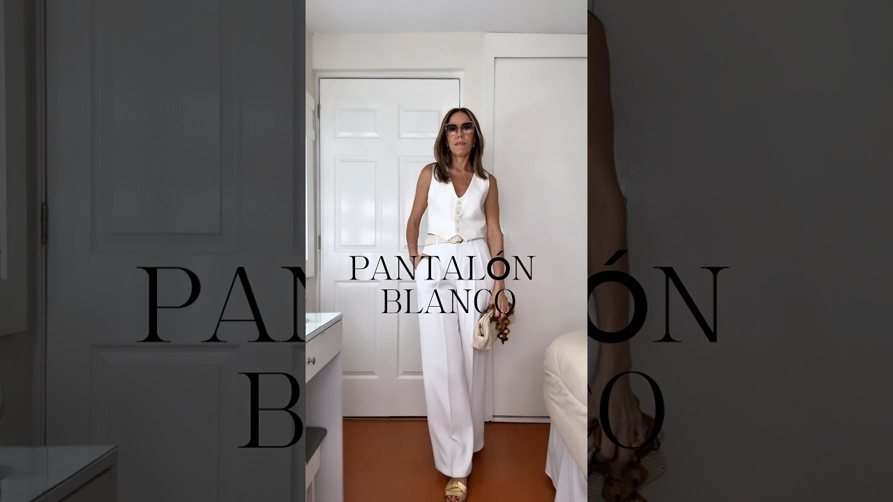 LOOKS CON PANTALÓN BLANCO #moda #tendencias #style #pantalones #elegancia #styleinspo #outfitsideas