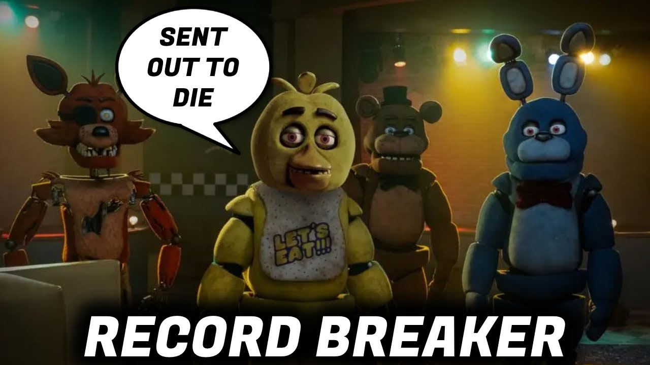 Five Nights At Freddy's SMASHES Box Office Records BUT Universal Had No Confidence In It!