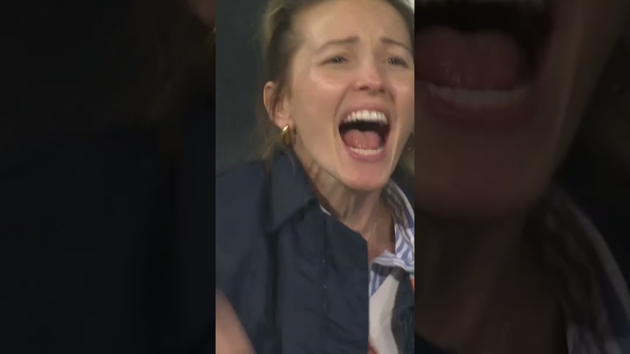 Look how much that victory meant to Novak Djokovic’s wife, Jelena ❤️