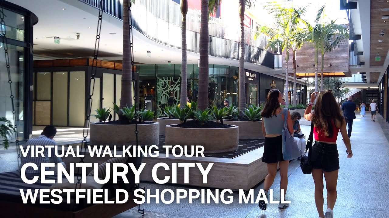[LA Street Walking Tour] Century City, Westfield Shopping Mall [4K]