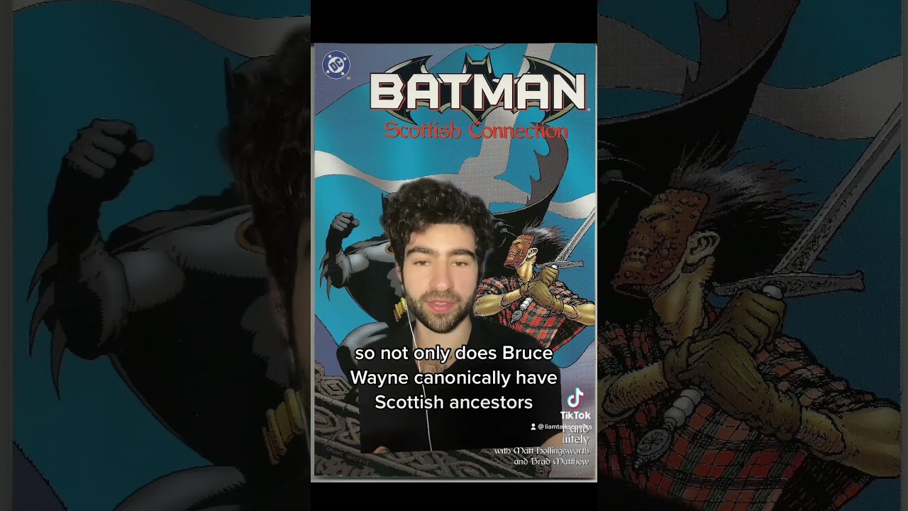 Batman is Scottish?