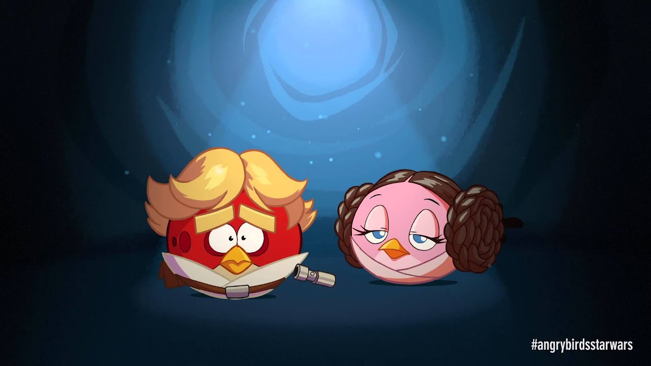 Angry Birds Star Wars: Luke & Leia - first gameplay!