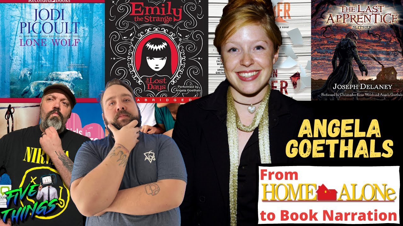 From Home Alone to Book Narration... Angela Goethals talks about the differences
