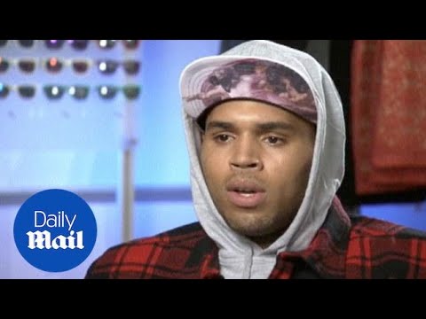 Chris Brown on who he turns to for guidance and his entourage - Daily Mail