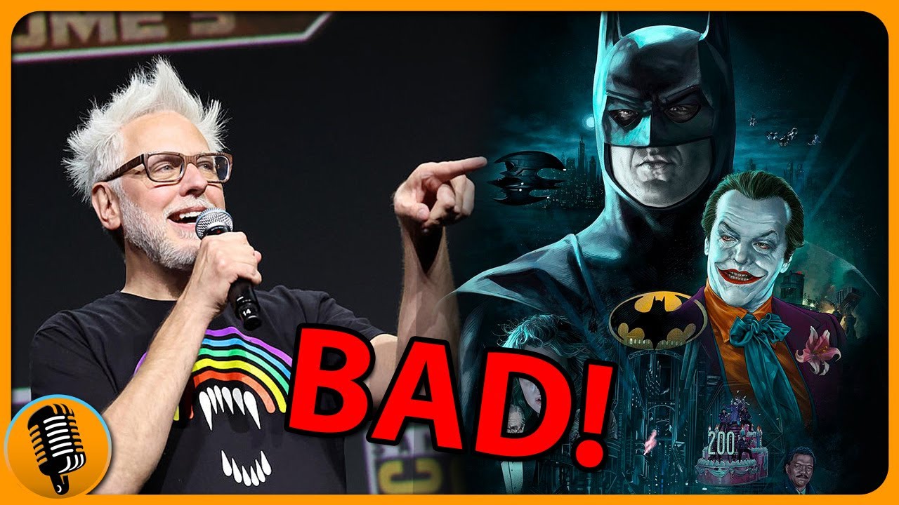 James Gunn HATES Tim Burtons Batman, Joker, Soundtrack & ALL OF IT