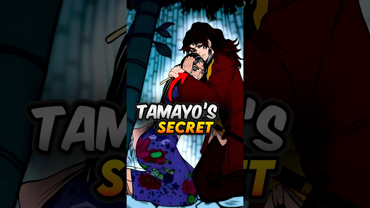 Why did Yoriichi spare Lady Tamayo's life - Demon Slayer facts #shorts #demonslayer #kimetsunoyaiba