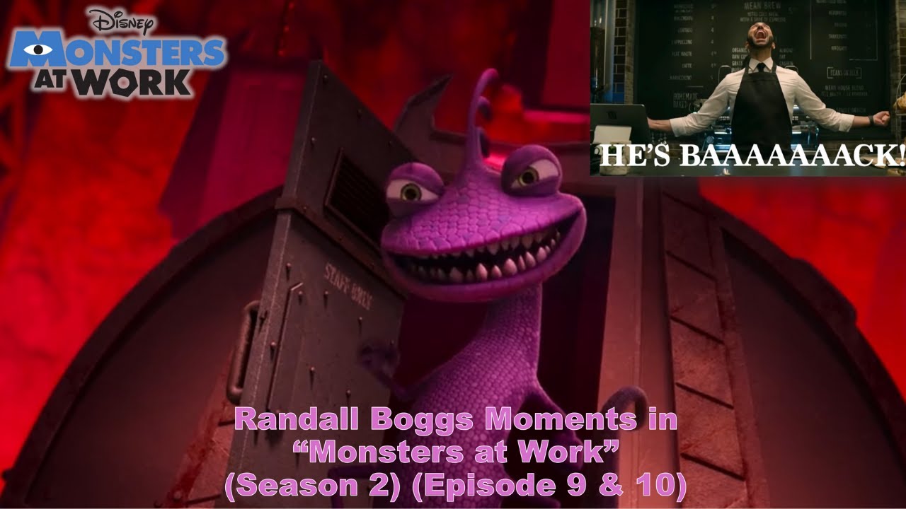 Randall Boggs Moments in "Monsters at Work" (Season 2: Episode 9 & 10)