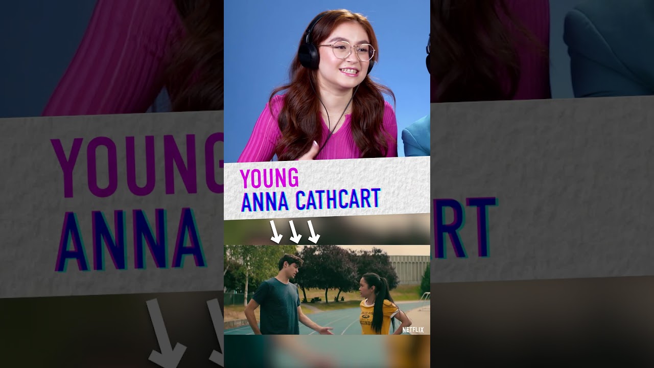 Anna Cathcart Reacts To Herself! #reaction #romcom #movie #shorts