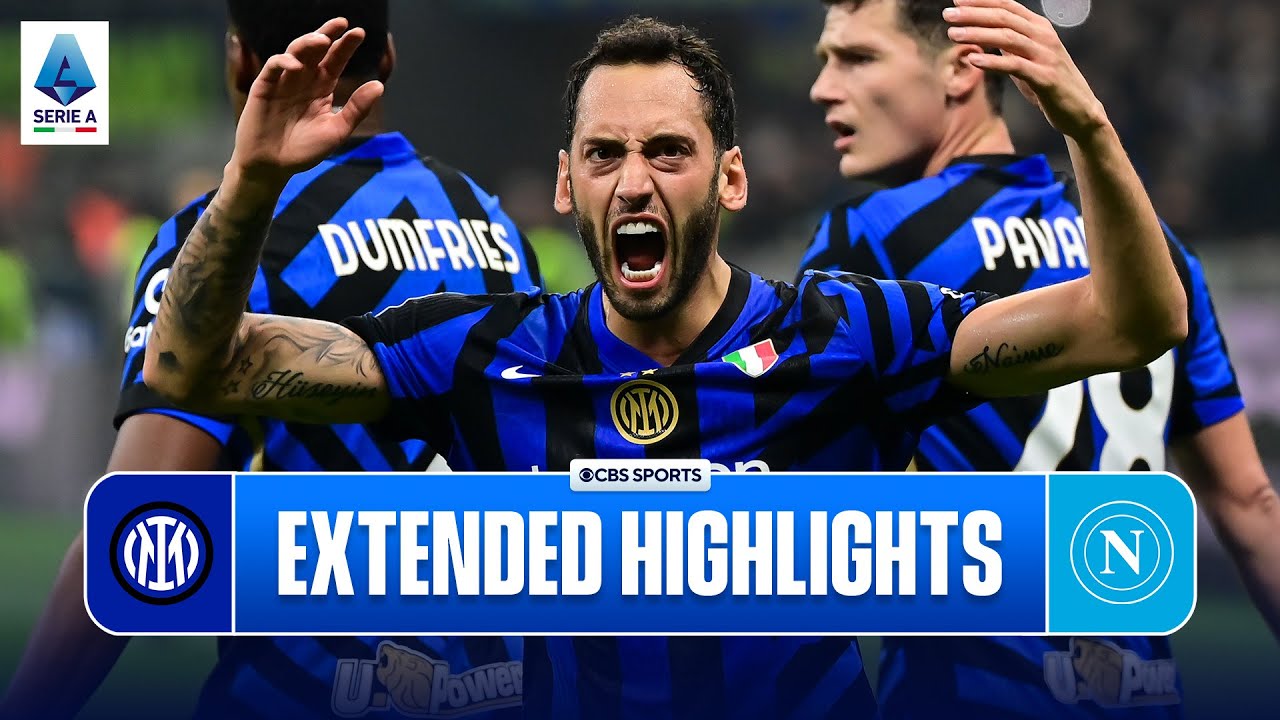 Inter vs. Napoli: Extended Highlights | Serie A | CBS Sports Golazo