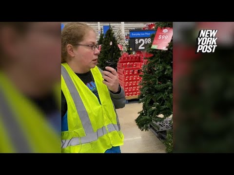 Walmart employee signs off after 10 years in viral video, becomes TikTok sensation | New York Post