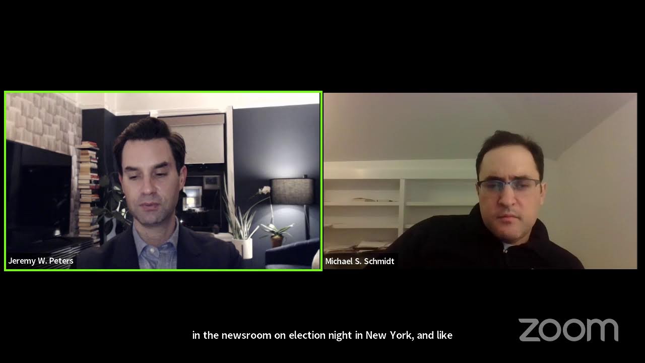 P&P Live! Jeremy W. Peters | INSURGENCY with Michael S. Schmidt