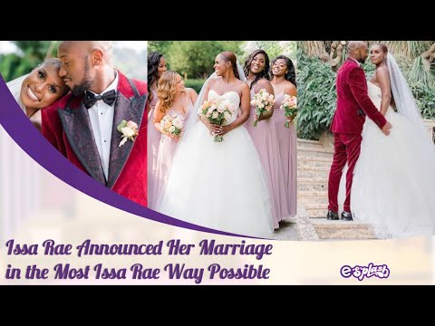 Issa Rae Marries Her Longtime Boyfriend Louis Diame In A Private Ceremony In The South of France!