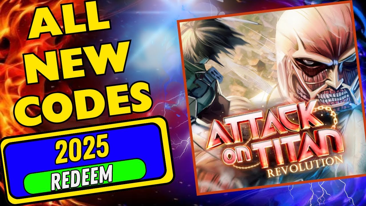 *NEW CODES* ROBLOX ATTACK ON TITAN REVOLUTION CODES 2025 | ATTACK ON TITAN REVOLUTION CODES |