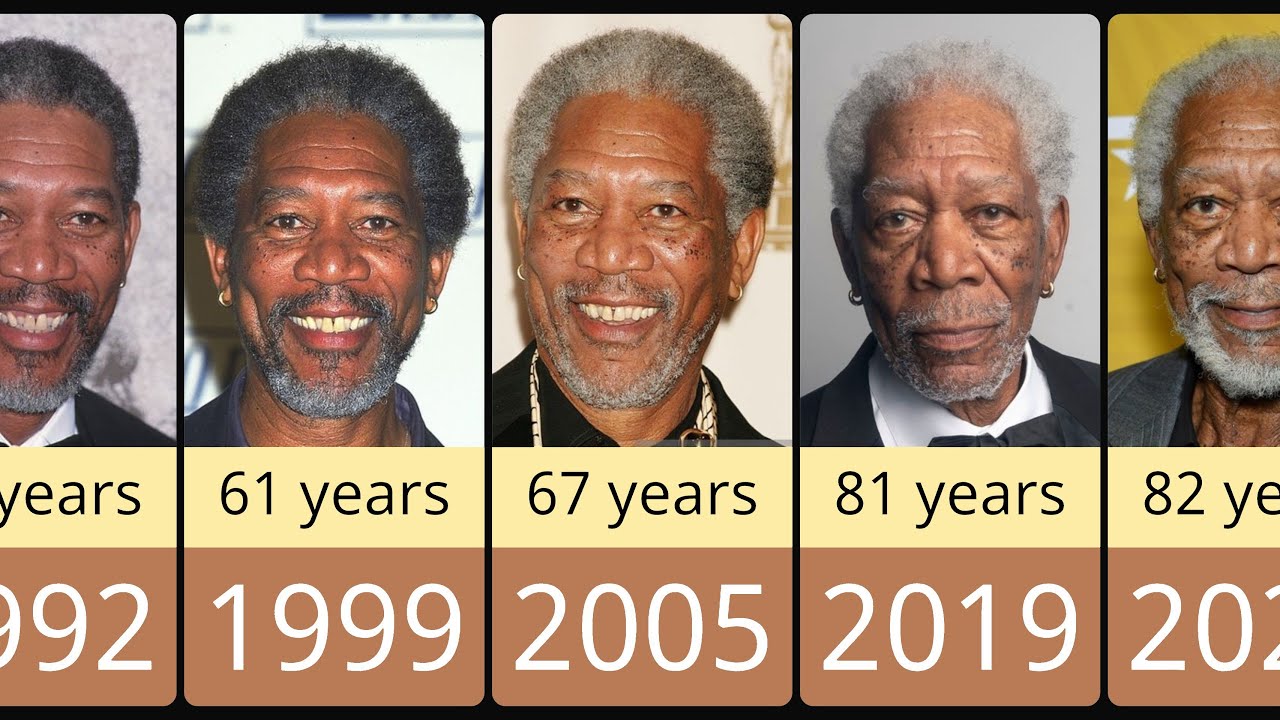 Morgan Freeman from 1978 to 2022