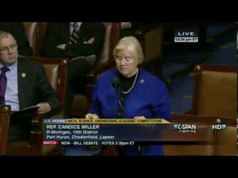Rep. Candice Miller (R-MI) Discusses the Congressional App Challenge