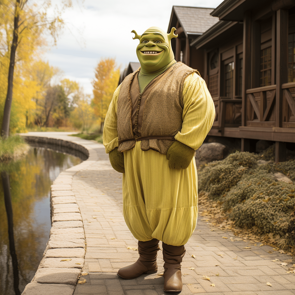 shrek costume
