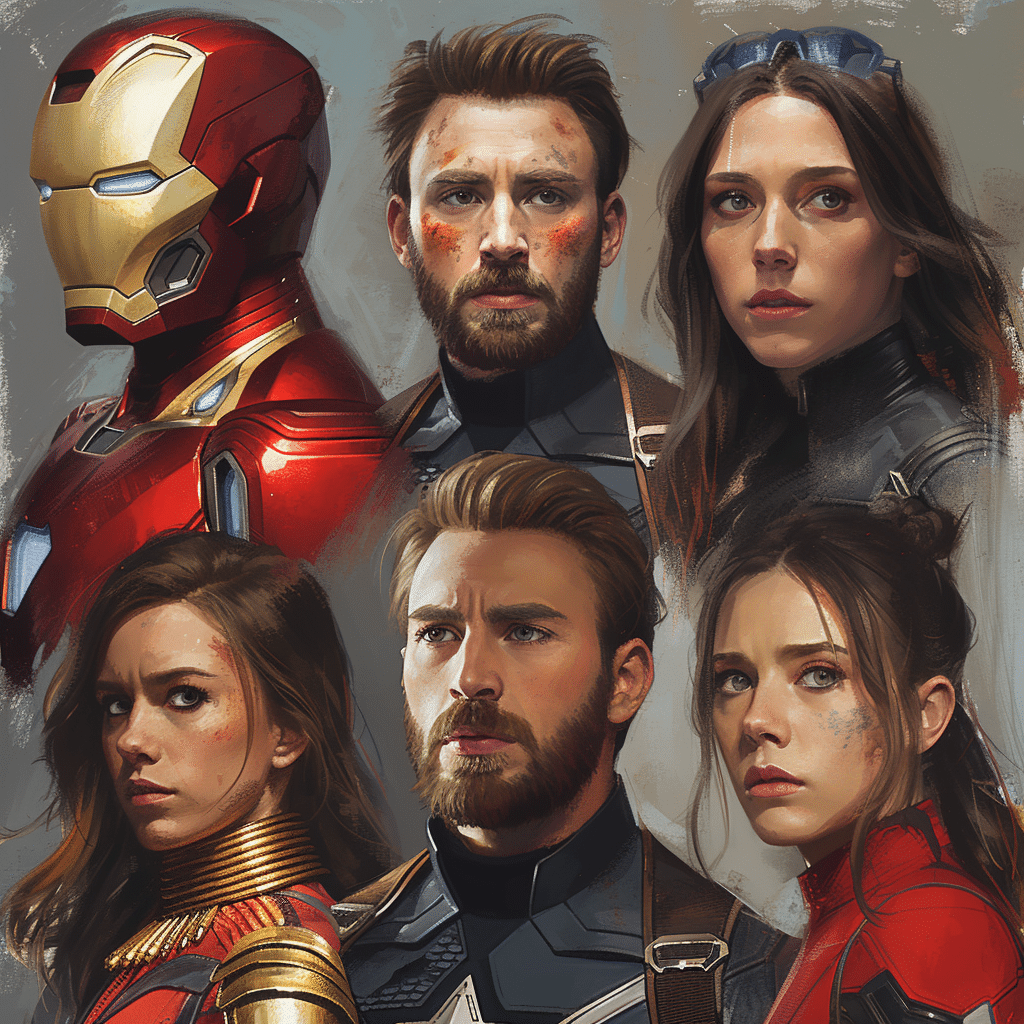 avengers civil war cast