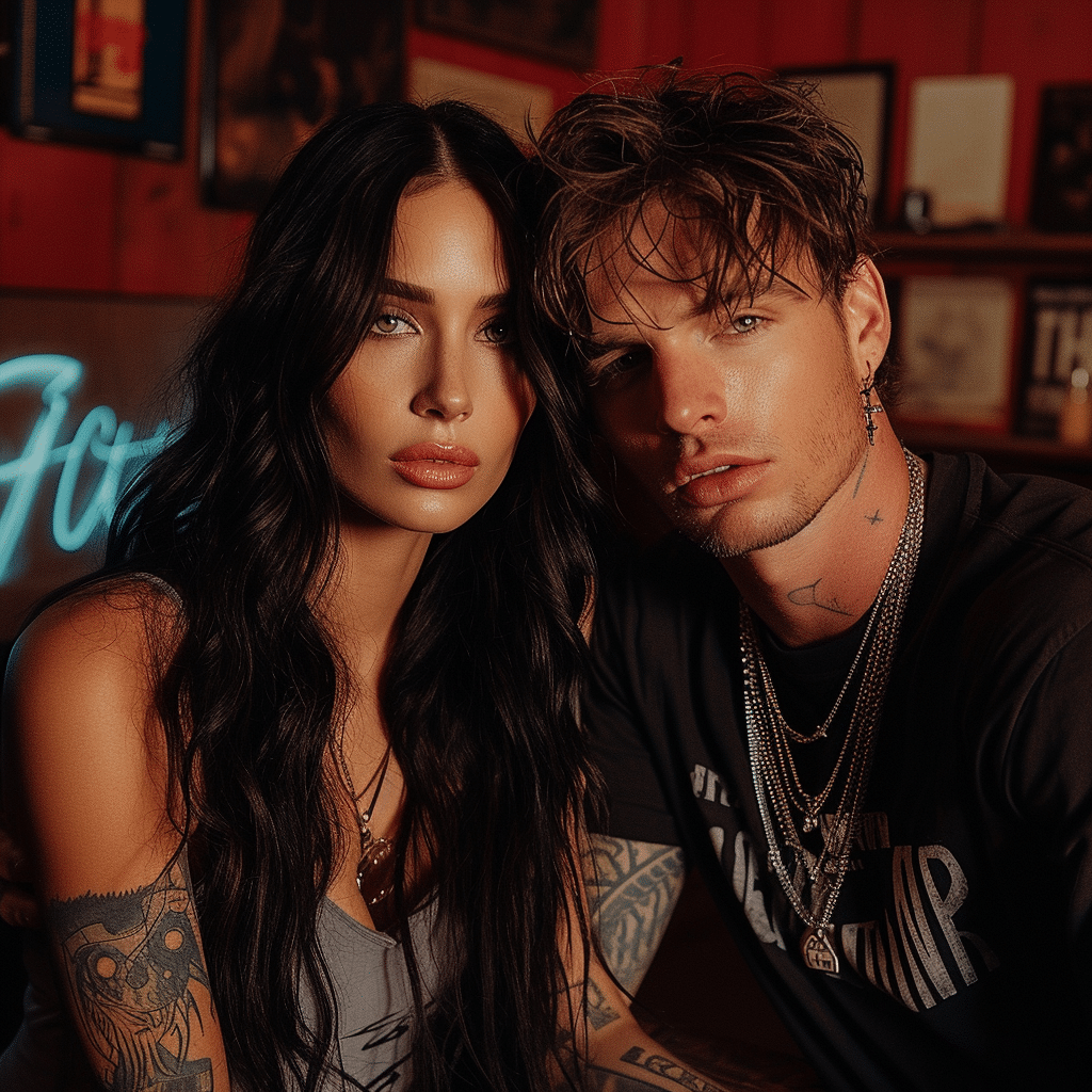 machine gun kelly a n d megan fox