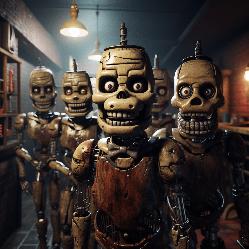 fnaf animatronics