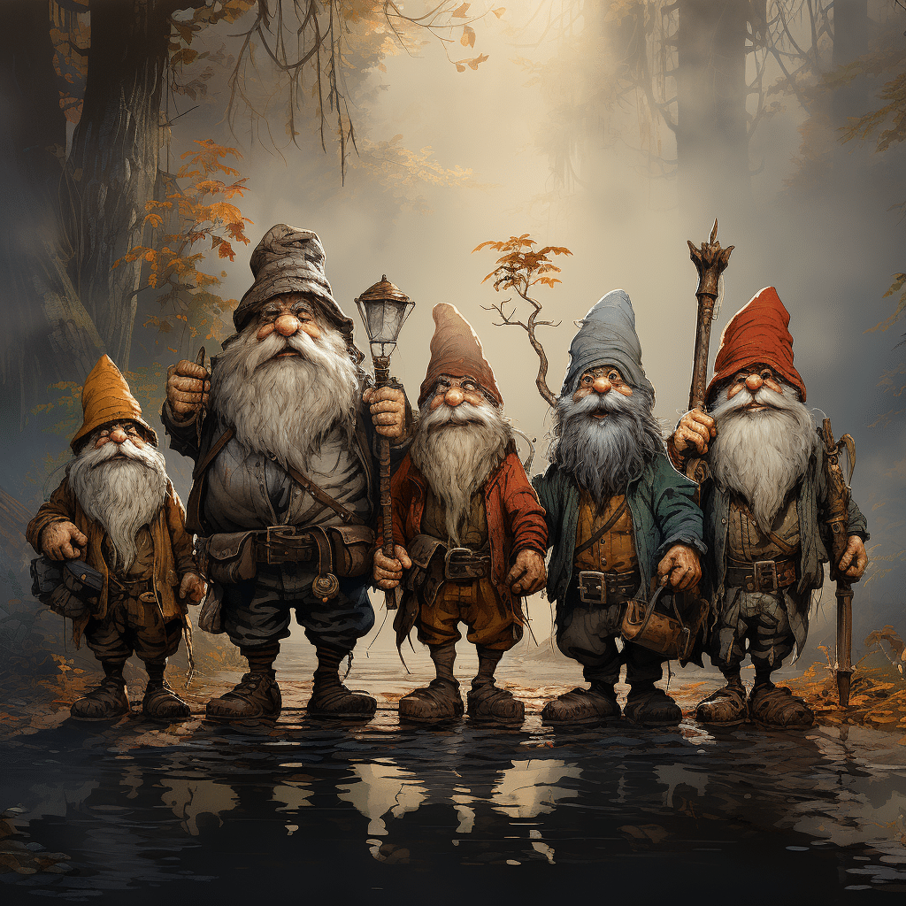 seven dwarfs with names