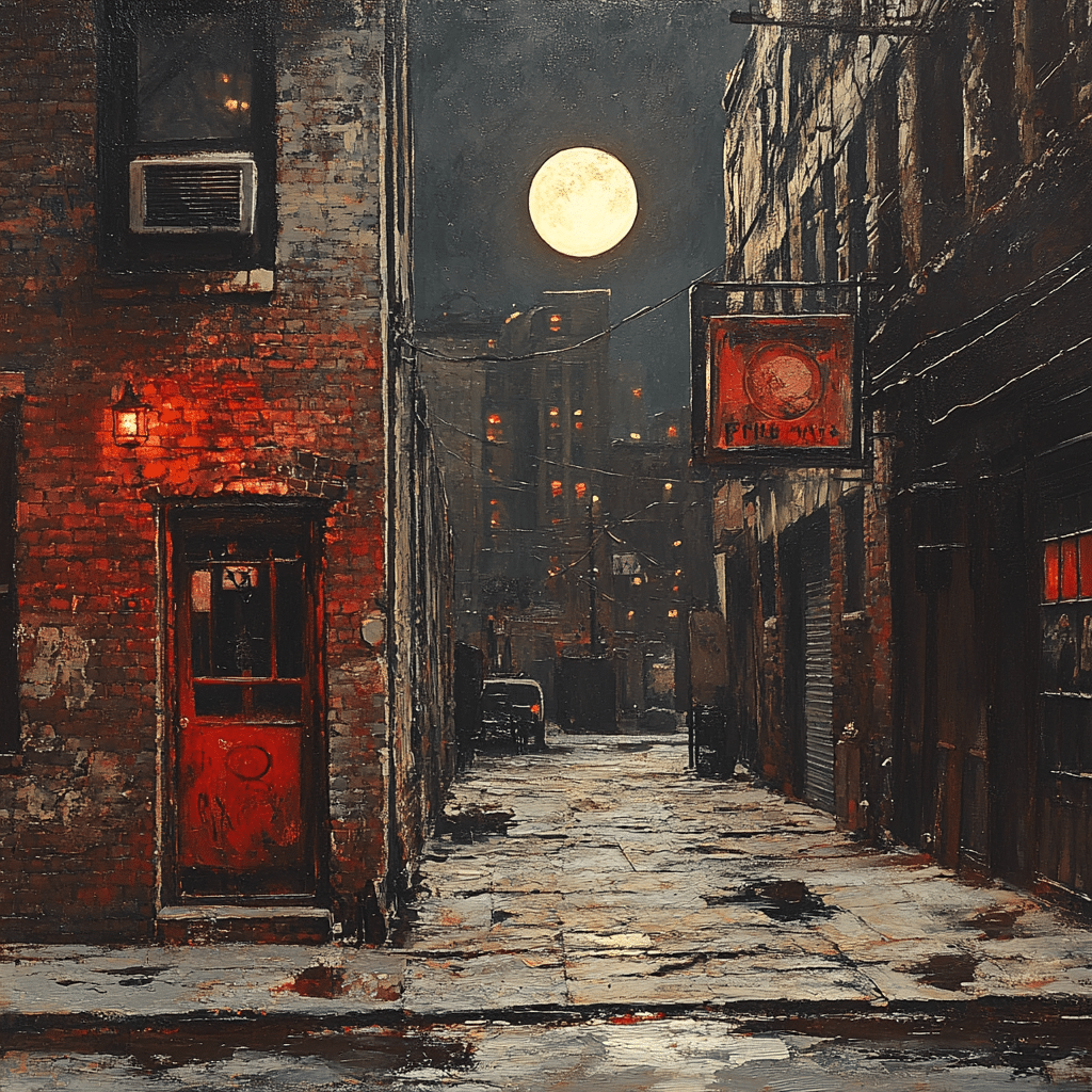 pinstripe alley