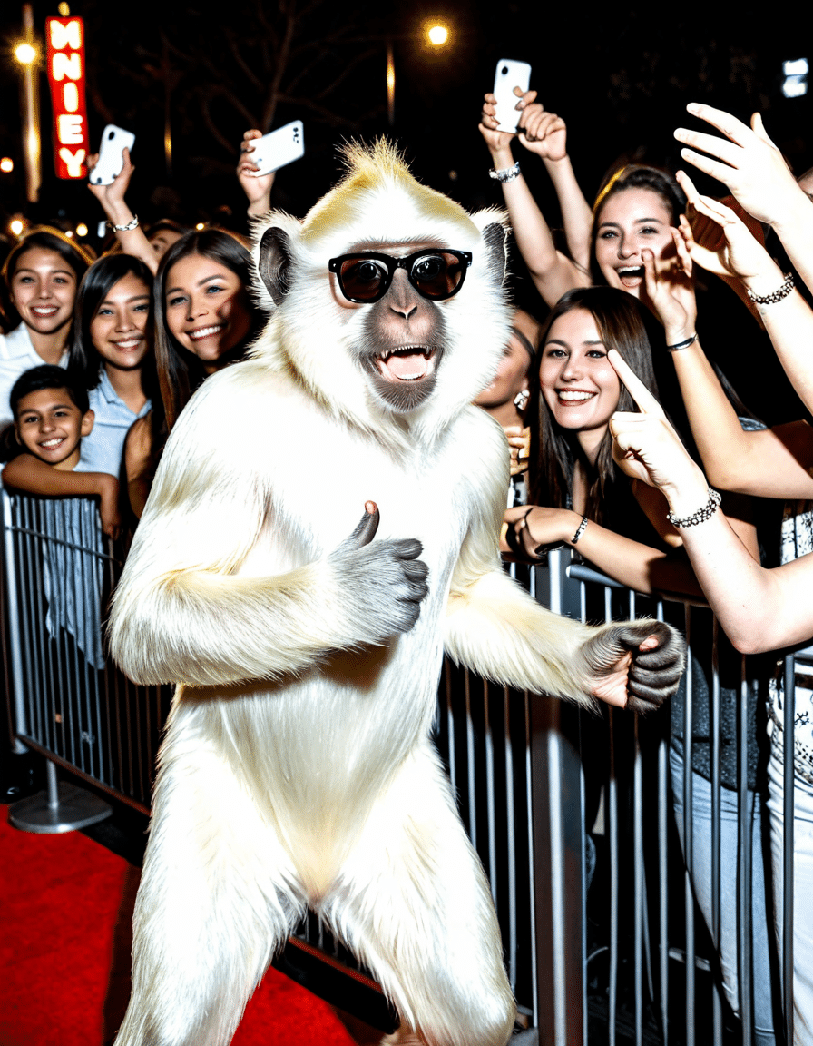 white monkey