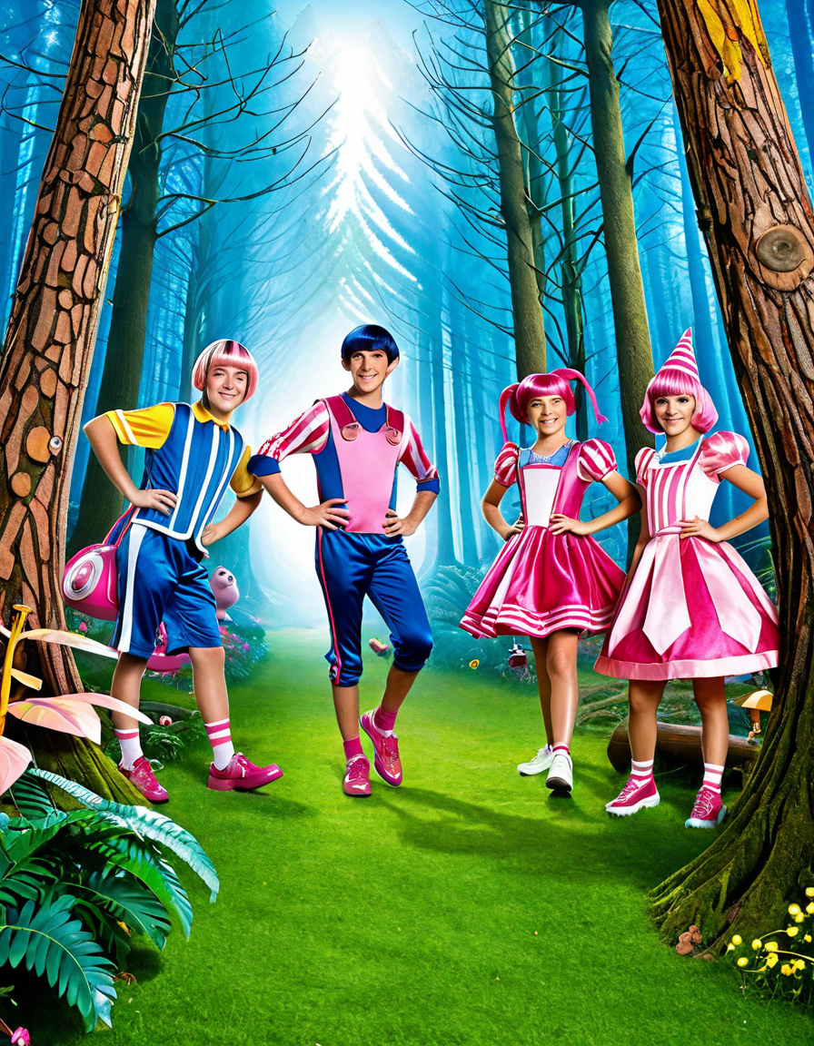 lazy town characters